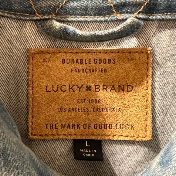 Lucky Brand Denim Jacket - Picture 5 of 5